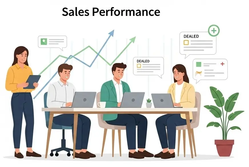Improving sales performance through faster responses, better follow-ups, and team collaboration